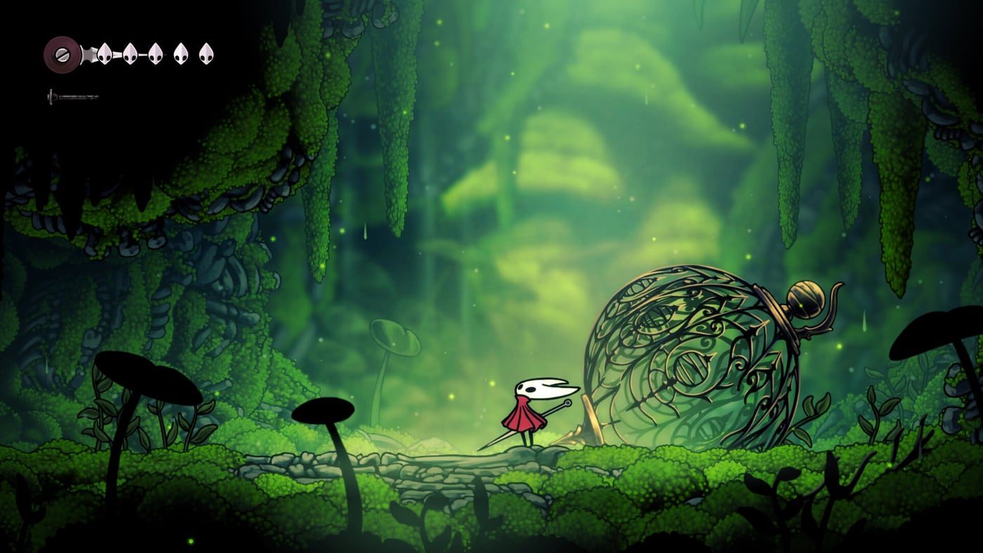 Hollow Knight Silksong gameplay кадър от Pharloom