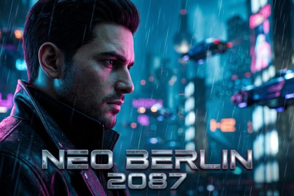 кадър от трейлъра на Neo Berlin 2087 към gamescom 2026 и премиера през 2028