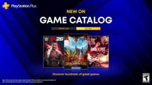 PS Plus септември 2026 каталог с RuneScape Dragonwilds и WWE 2K26