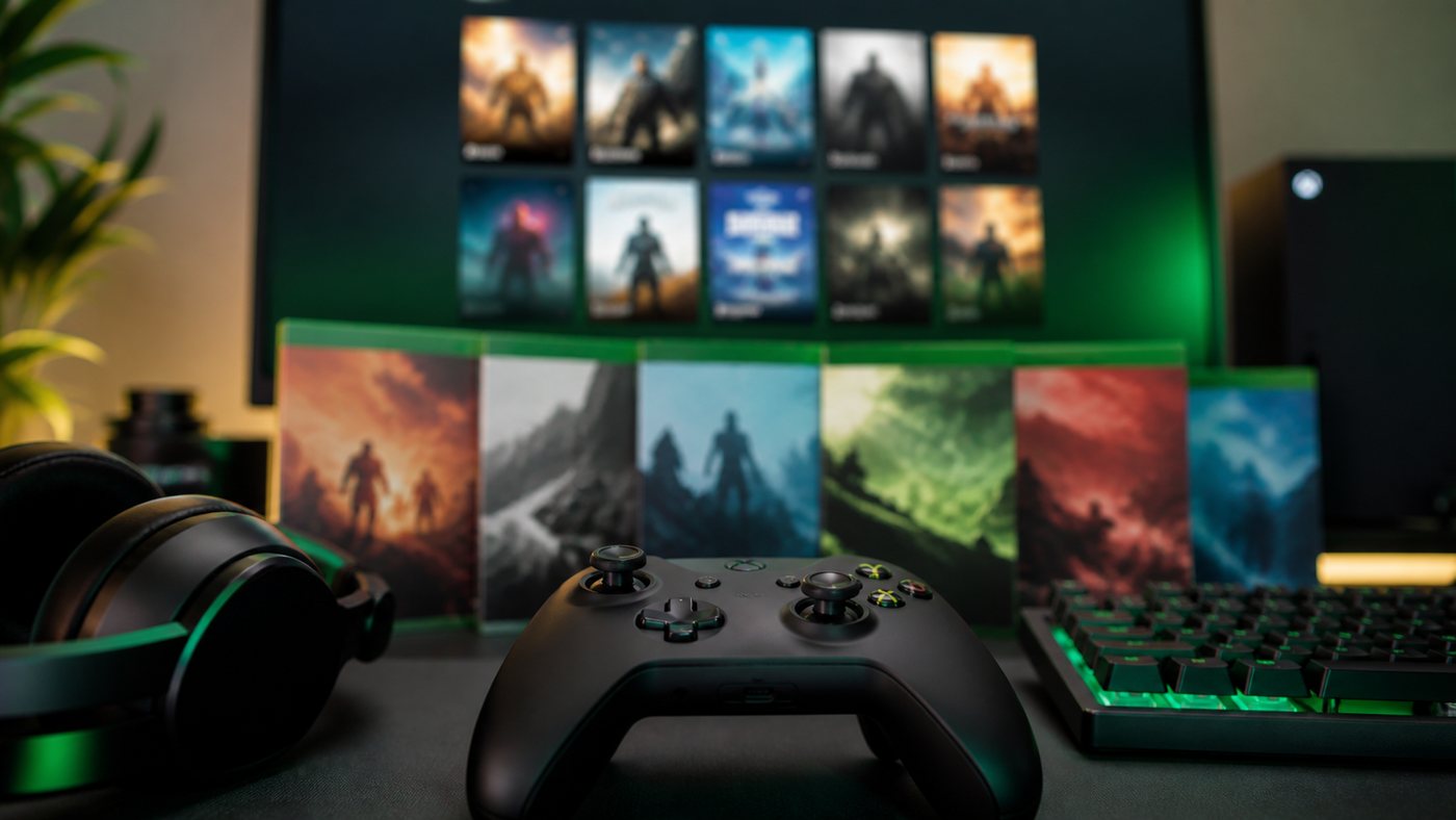 Xbox Game Pass август 2026 с контролер и нови игри